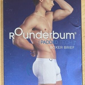 Rounderbum Padded Boxer Brief Size M